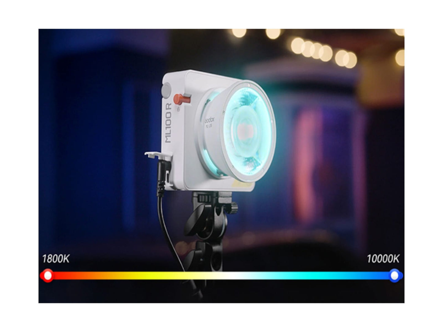 Foco Led ML100 R Godox RGB 110W