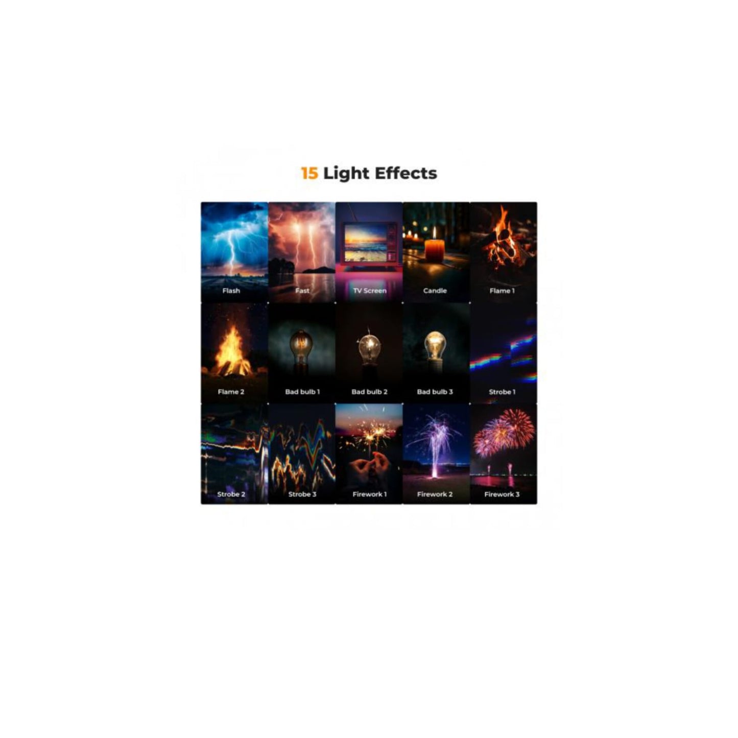 Foco Led L01 Bi-color Luz Continua K&f Concept
