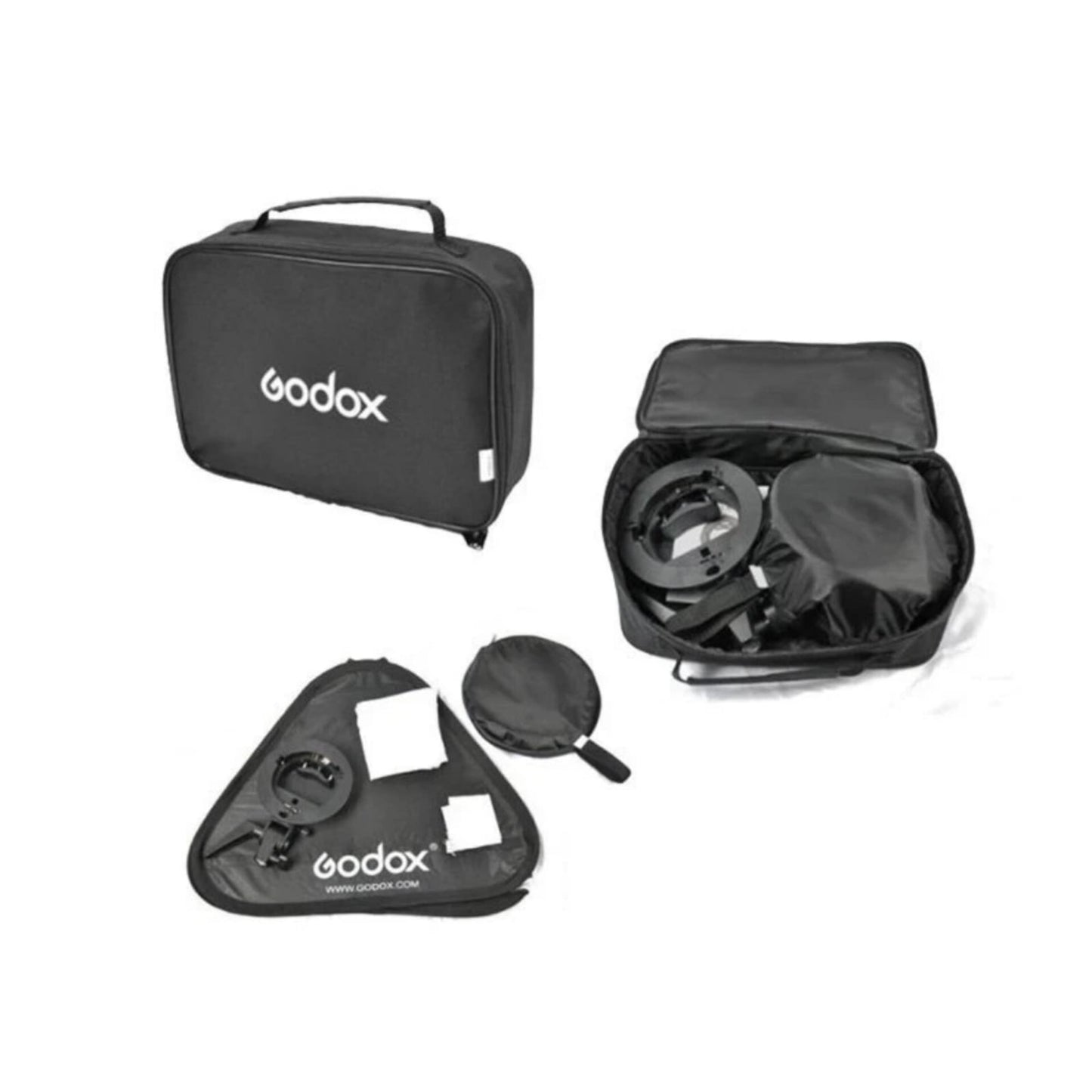 Kit Softbox 80x80cm Godox Con Grilla