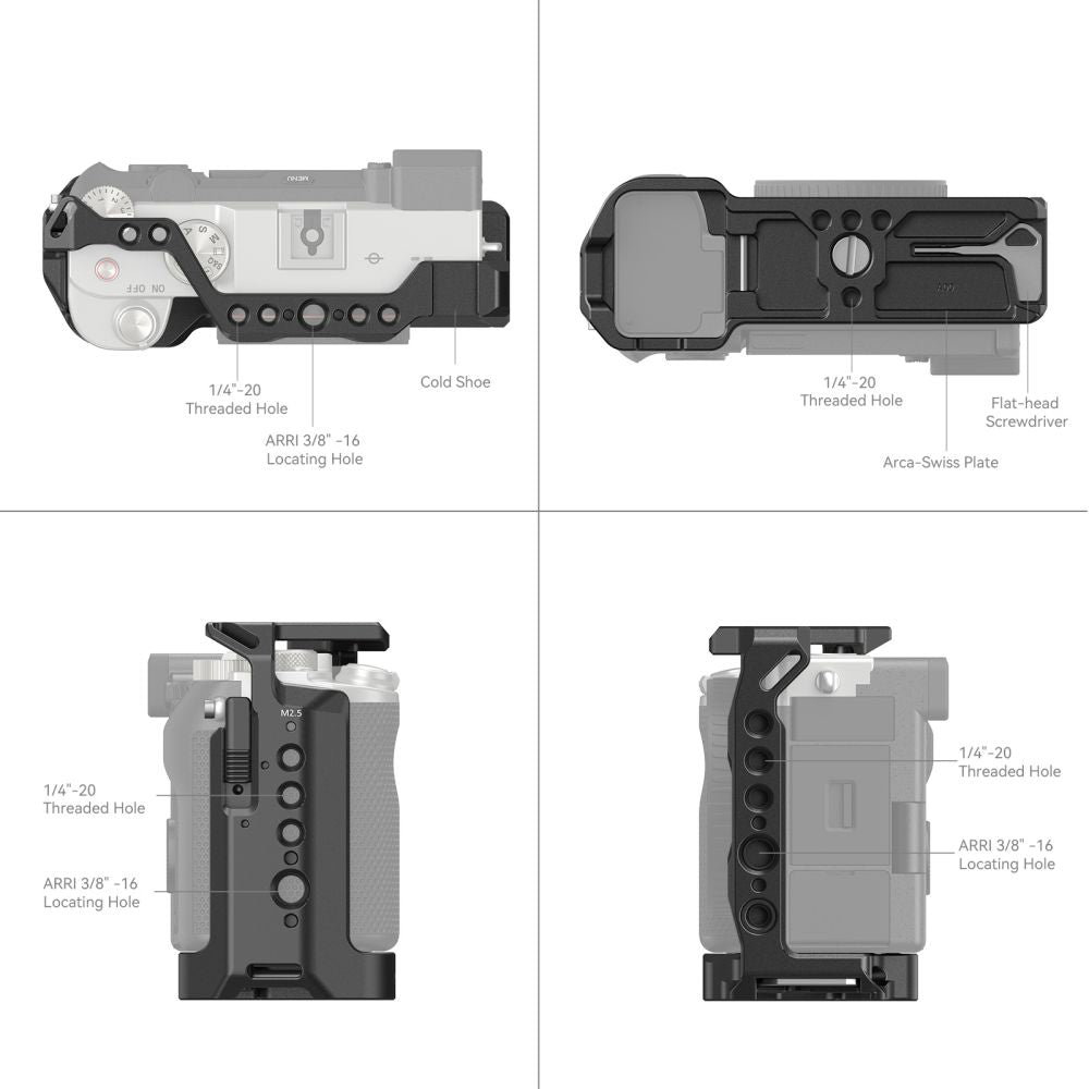 Cage Jaula Sony A7C SmallRig 3081B