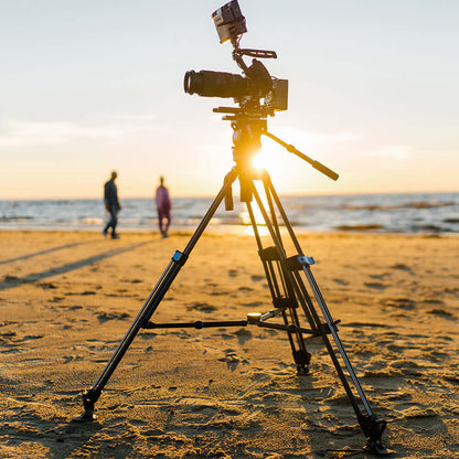 Trípode Fibra De Carbono Sirui Sq75-vhs10