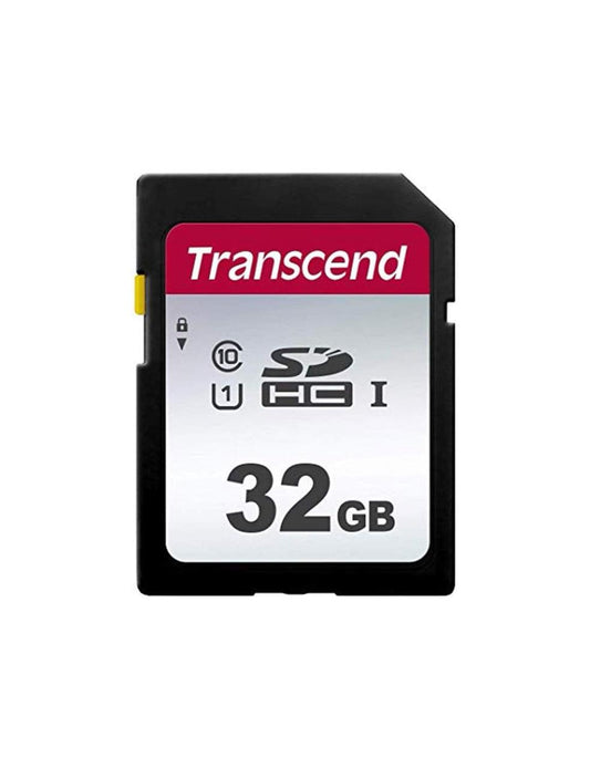 Tarjeta Memoria 32GB 100MB/s UHS-I SD 300S Transcend