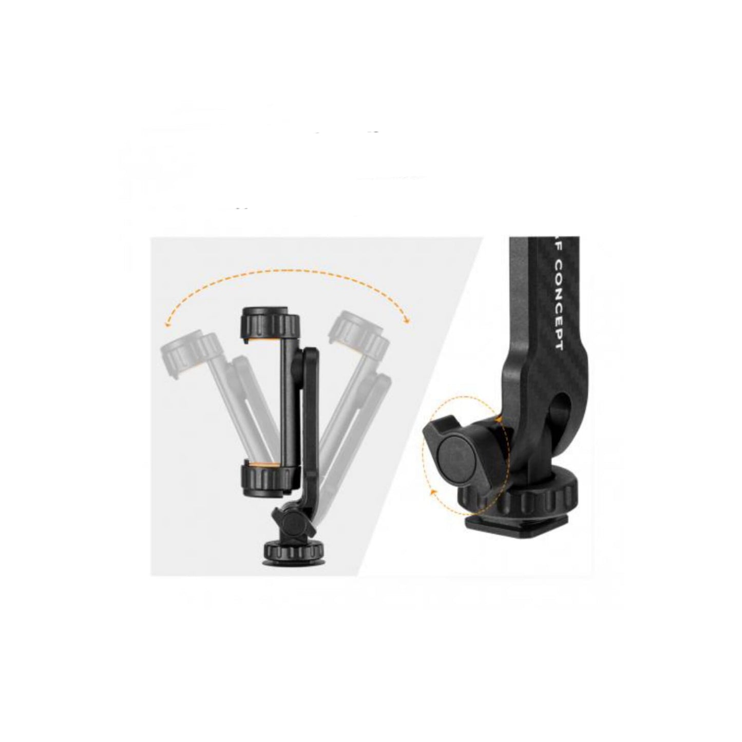 Soporte para Teléfono Con Doble Zapata MS12 K&F