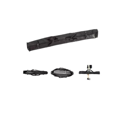 Porta Telón 2x3m Color Plata Incluye 4 Pinzas + Bolso