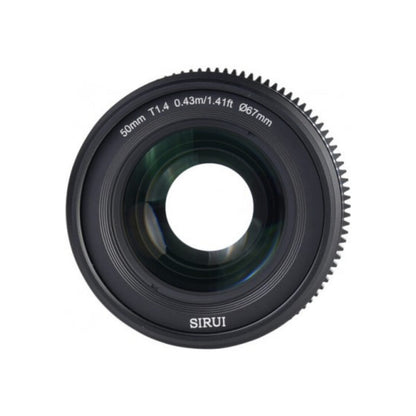 Lente Sirui VISIÓN PRIME 1 VP1 50mm T.4 Cine SONY E