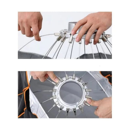 Parabólico Octabox Qr-p120 Godox Armado Rápido