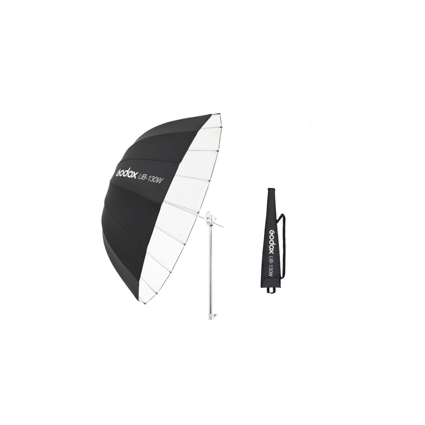 Paragua Parabólico Godox Ub-130w Negro-blanco