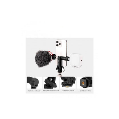 Soporte para Teléfono Con Doble Zapata MS12 K&F