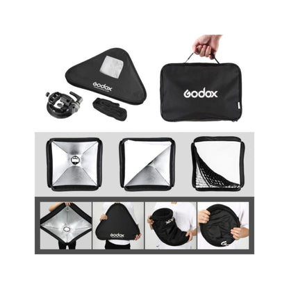Softbox 60x60cm S2 Godox Con Grilla