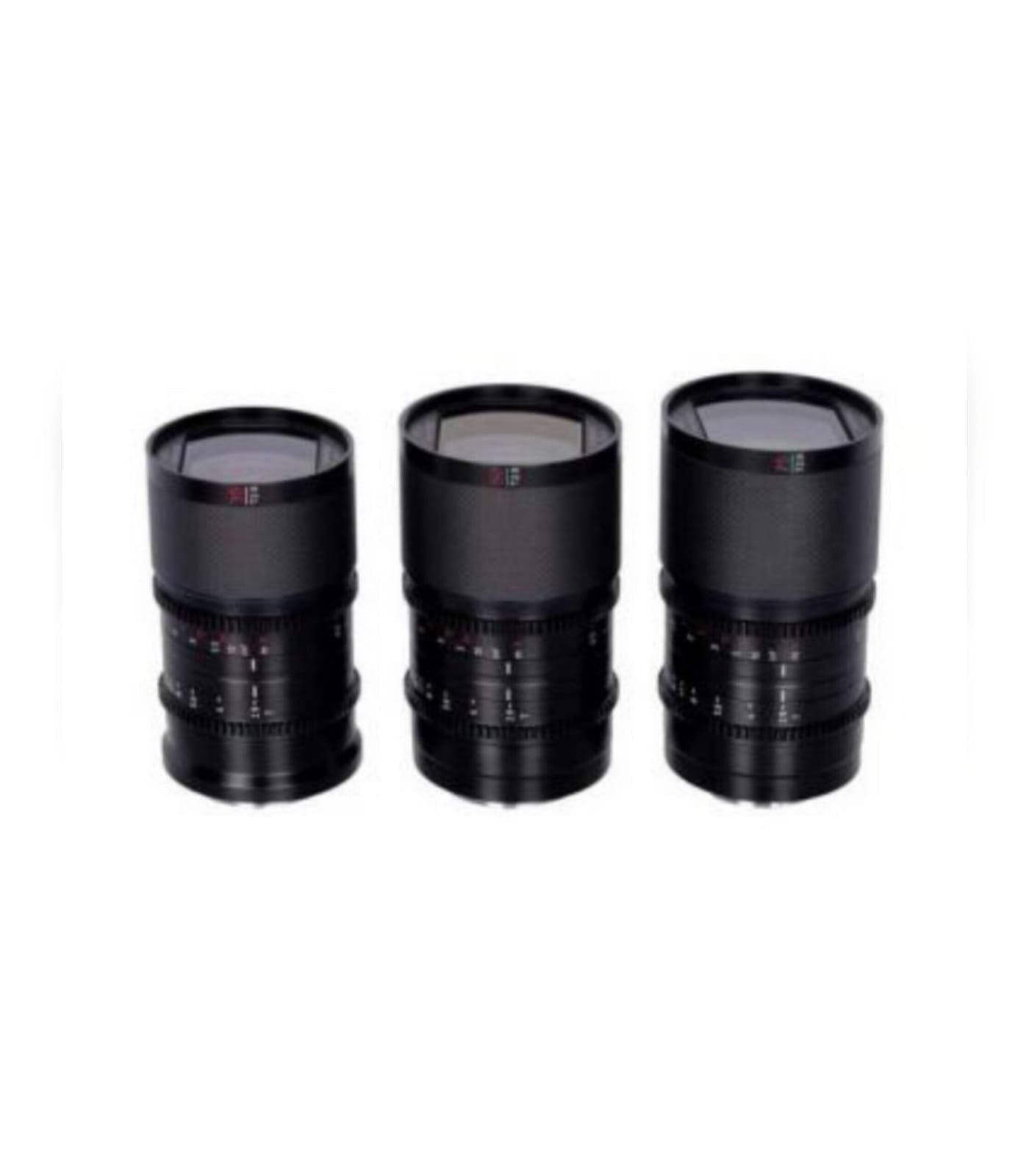 Kit lente Sirui SATURN 3S-EB 35mm+50mm+75mm Sony E