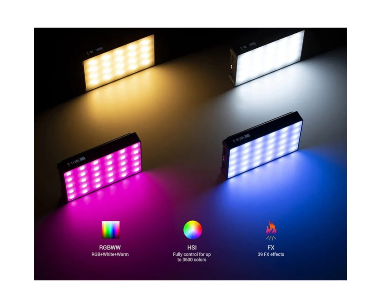Foco led KNOWLED C5R Godox RGB