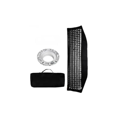 Stripbox 22x90cm Godox Con Grilla Montura Bowens