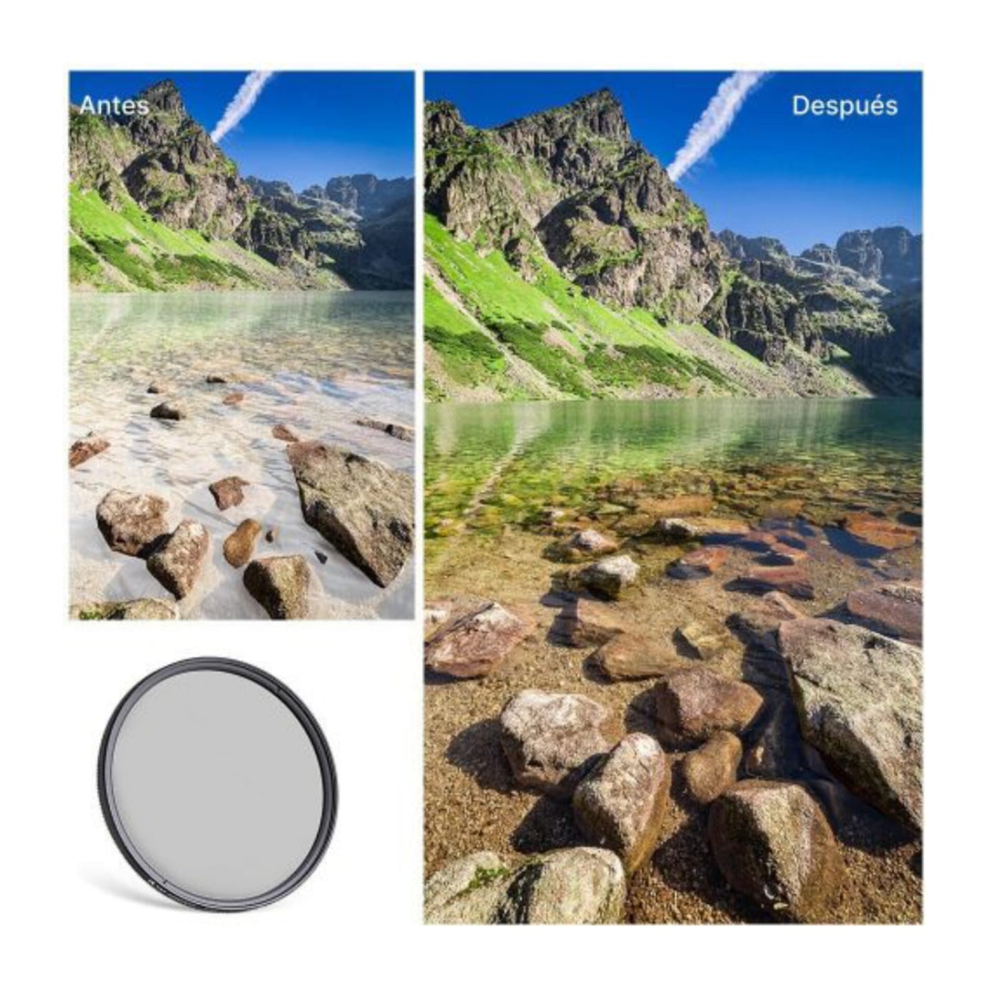 Filtro 40.5mm Polarizado K&F NANO - C