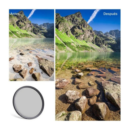 Filtro 40.5mm Polarizado K&F NANO - C
