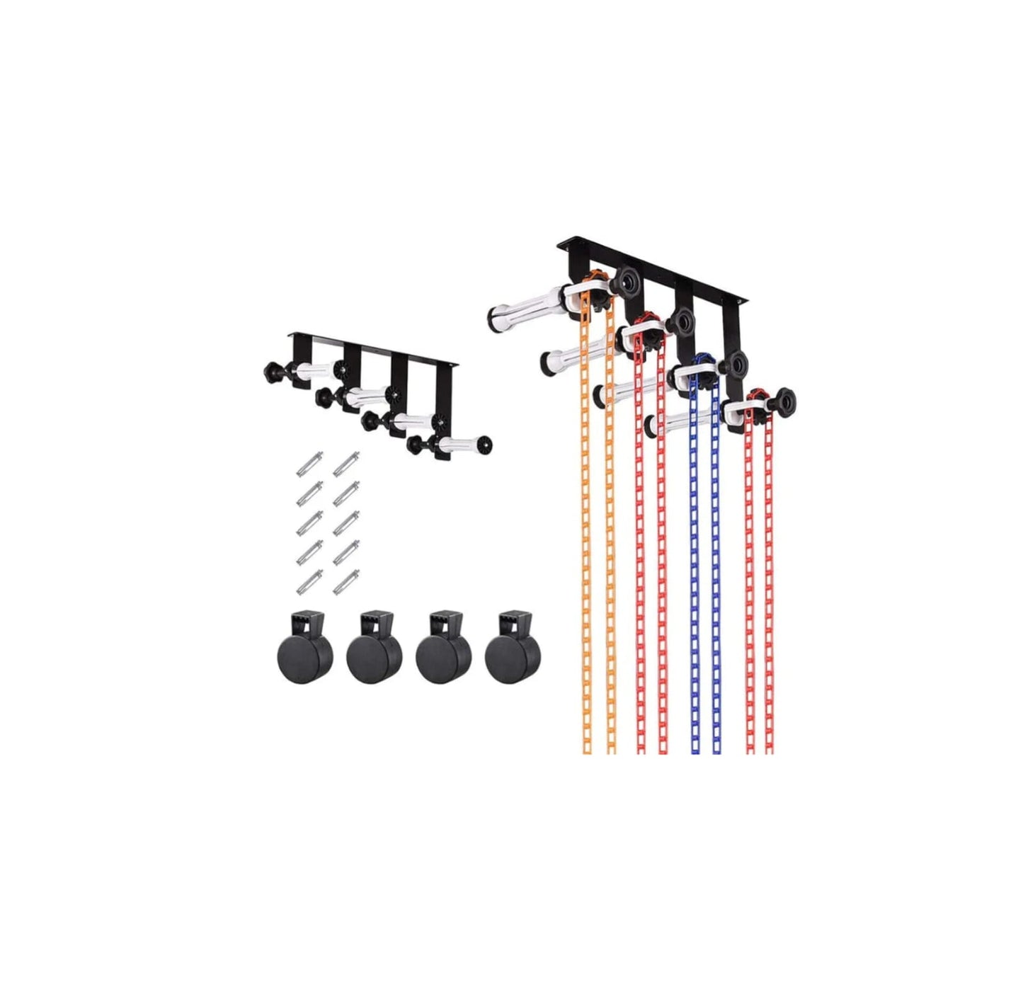 Soporte De Pared para 4 fondos