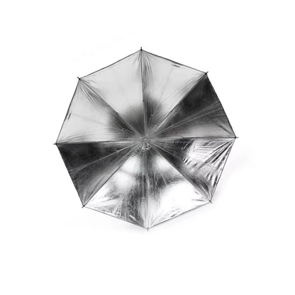 Paragua negro plata 84cm