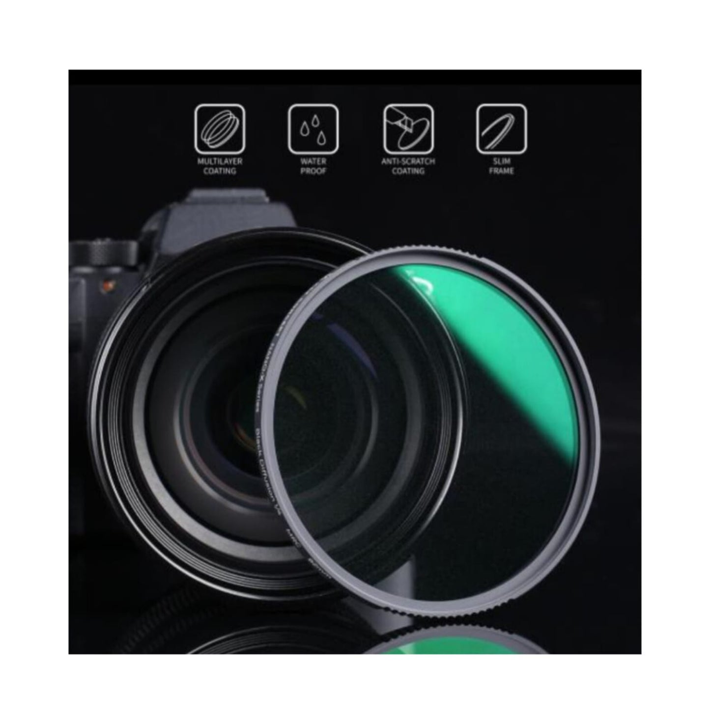 Filtro 67mm Black Mist 1/4 Nano Series K&F