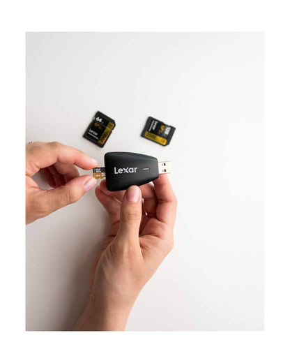 Lector De Tarjeta Multi-card 2 En 1 Usb 3.1 Lexar