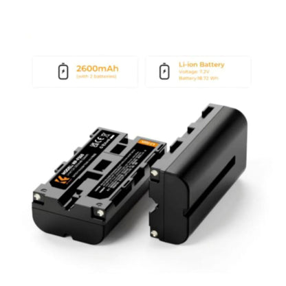Cargador Doble Usb + Batería K&f Concept Np-F550