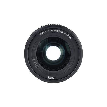 Lente Sirui VISIÓN PRIME 1 VP1 35mm T.4 Cine SONY E