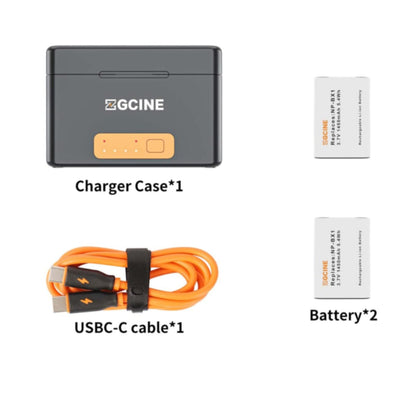 Cargador + Batería Np- Bx1 Zgcine