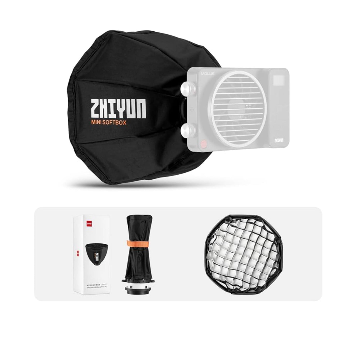 Mini Softbox Zhiyun montura ZY para G60 / X100