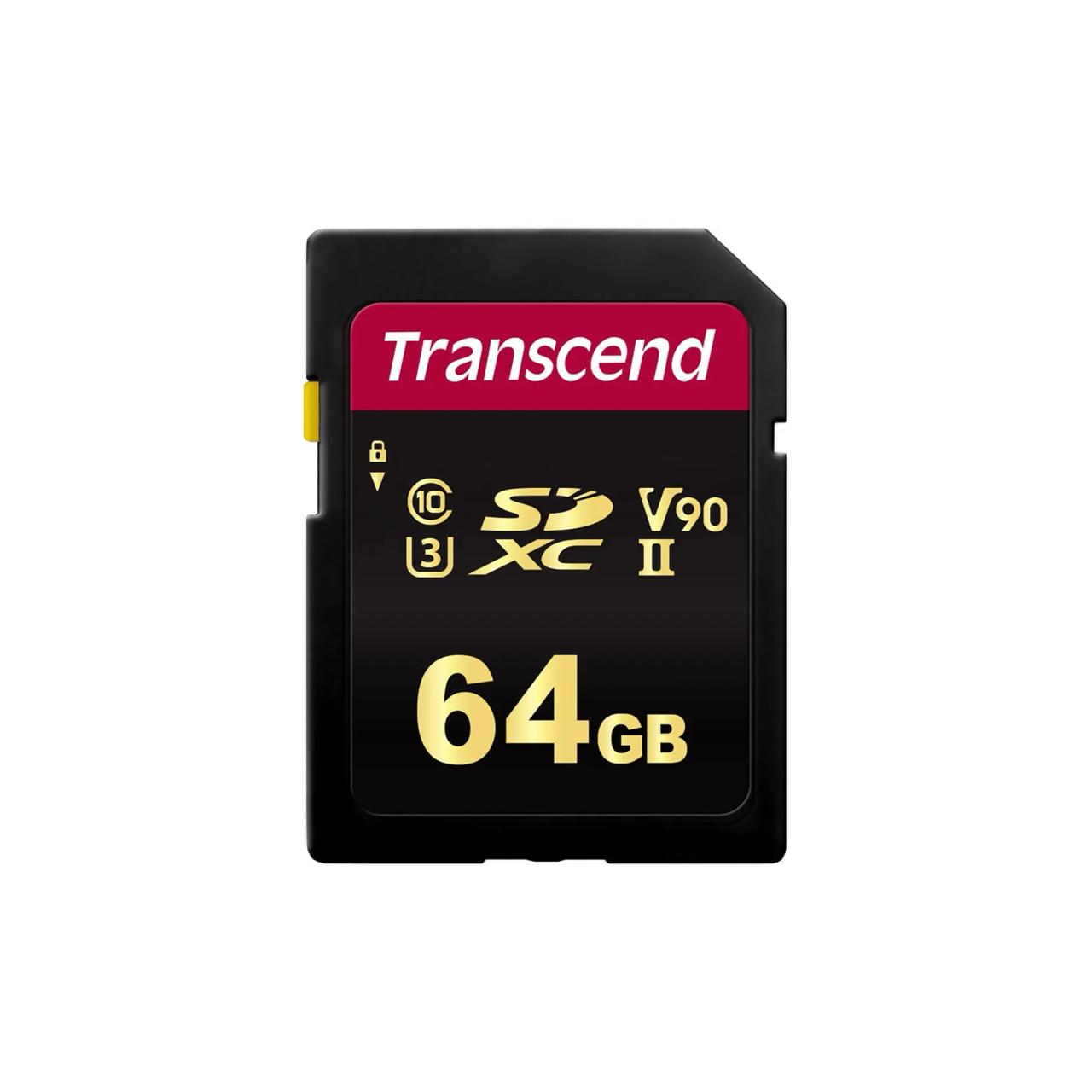 Tarjeta Memoria 64GB 285MB/s UHS-II SD 700S Transcend