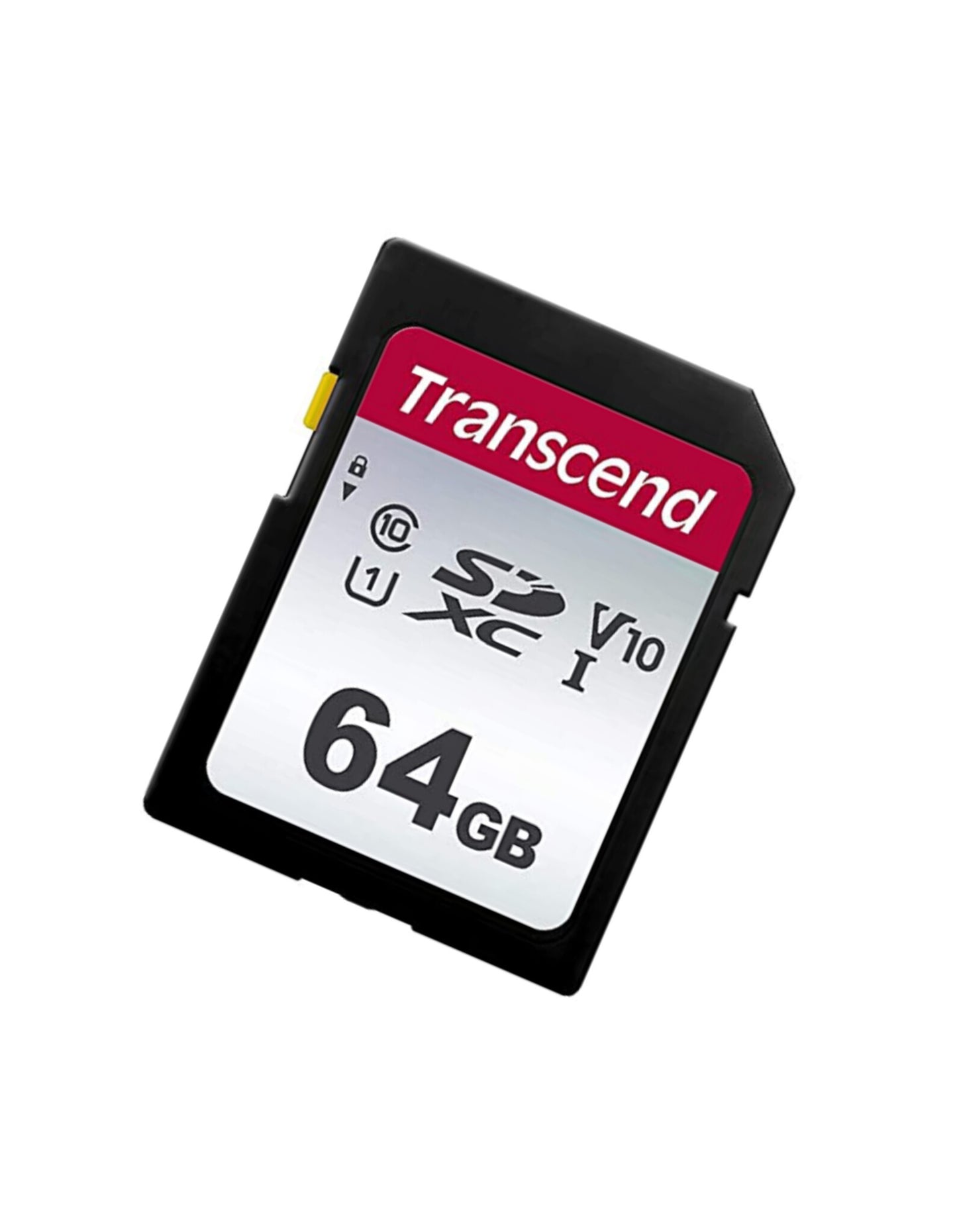 Tarjeta Memoria 64GB 100MB/s UHS-I SD 300S Transcend