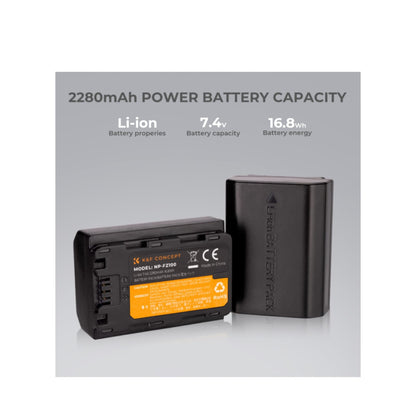 Cargador Doble Usb + batería K&f Concept Np-fz100