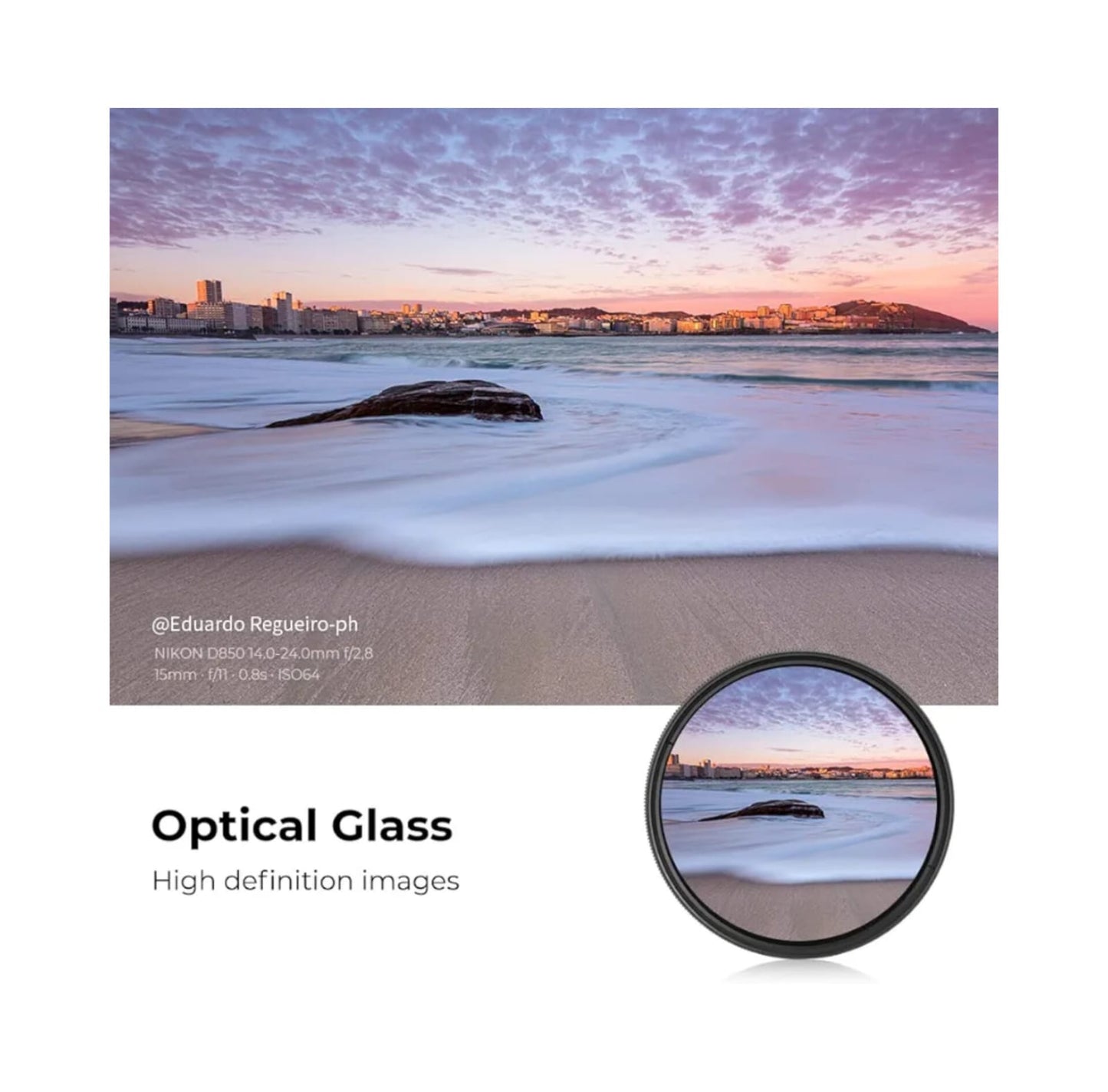 Filtro 49mm Variable Nd2-400 K&F Concept Serie B