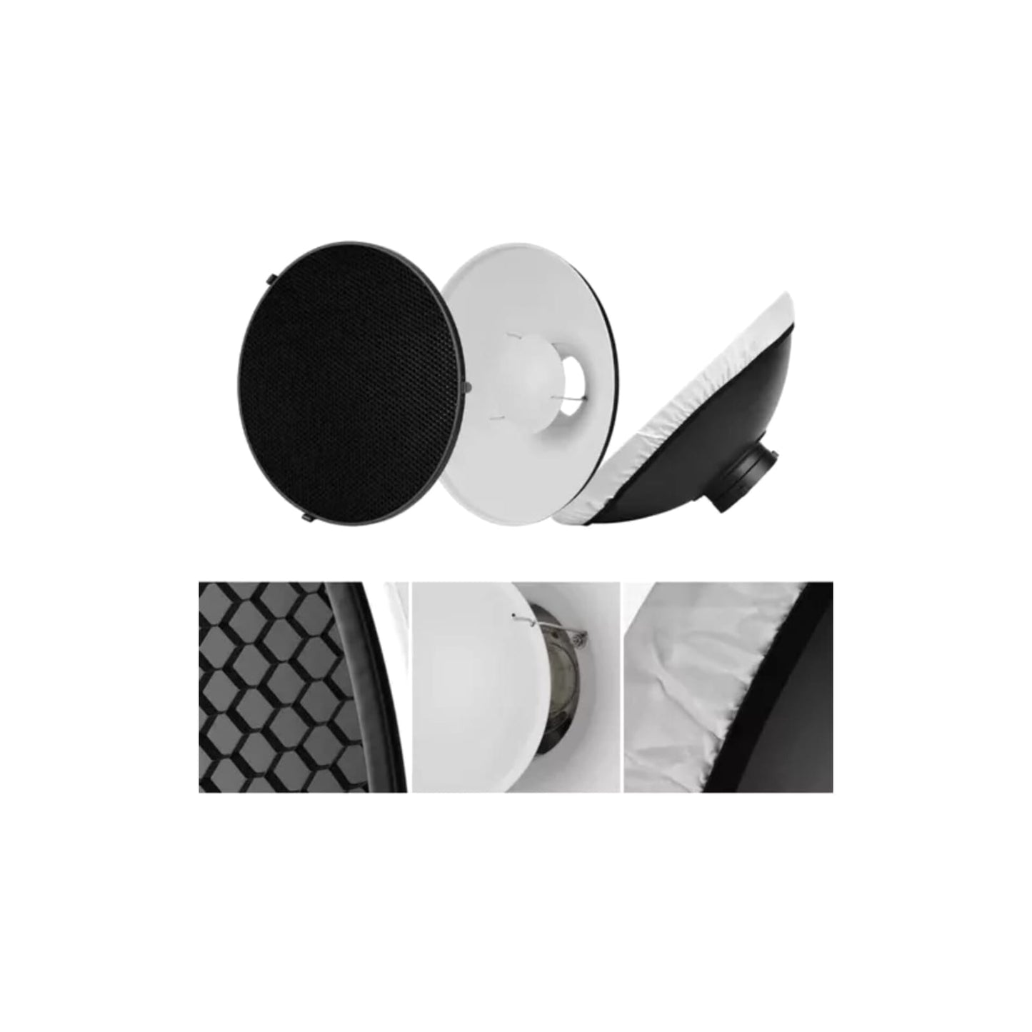 Beauty Dish Bdr-w550 Godox 55cm Interior Blanco