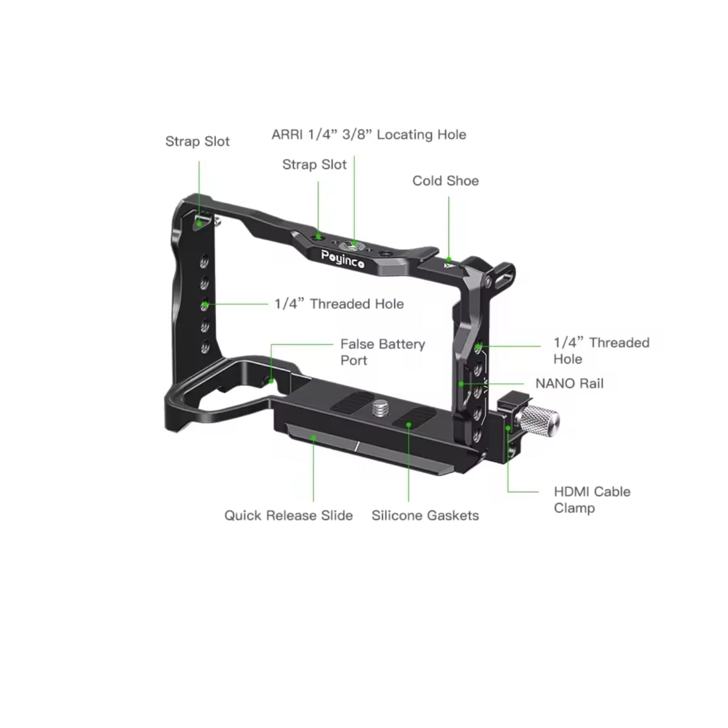 Jaula para cámara Sony A6700