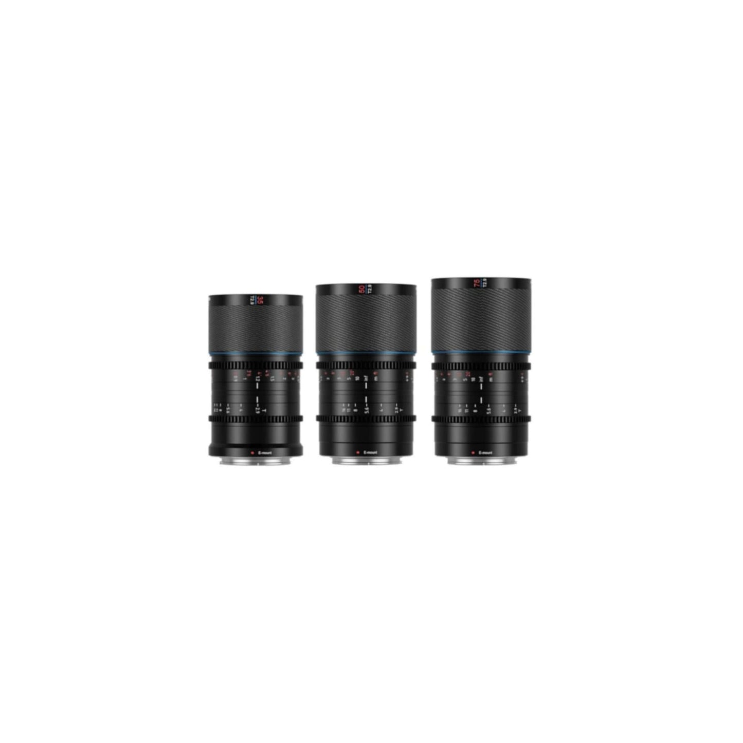Kit lente Sirui SATURN 3S-EB 35mm+50mm+75mm Sony E