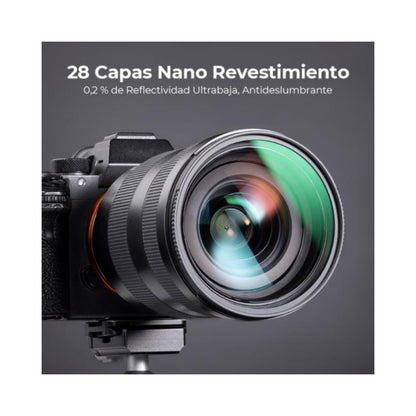 Filtro 77mm UV Nano X Series K&F Concept