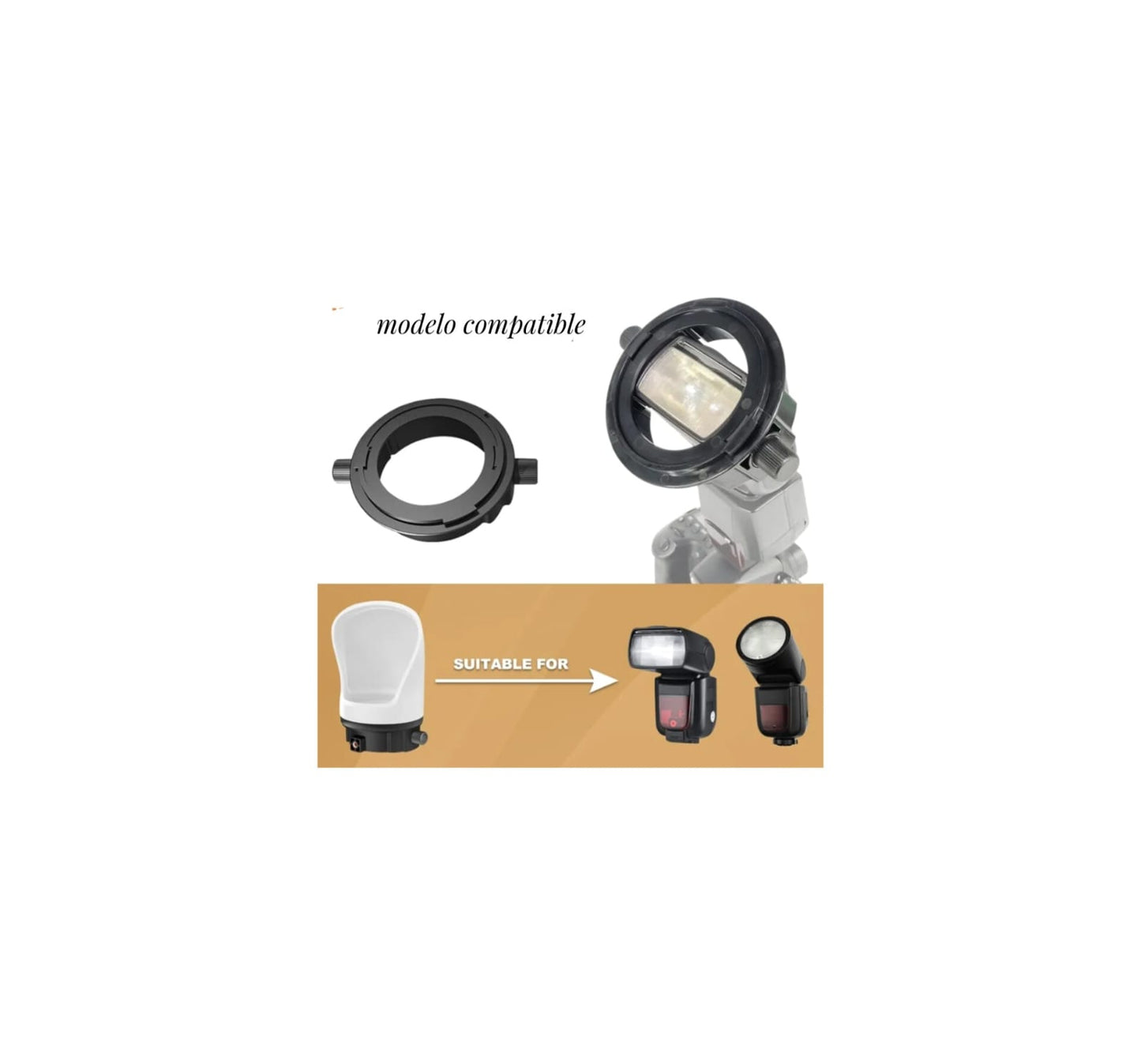 Difusor direccional Para Flash Modelo D15