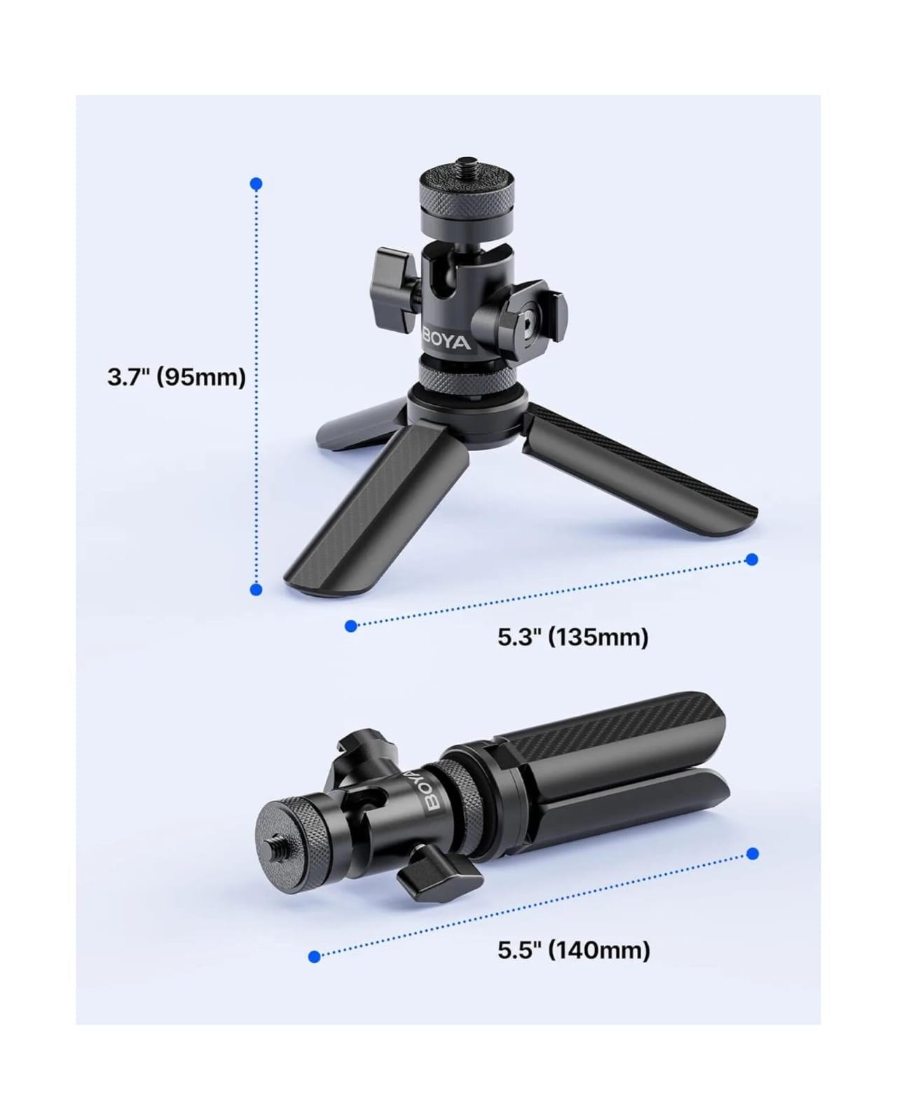 Mini trípode BOYA Desktop Stand-01