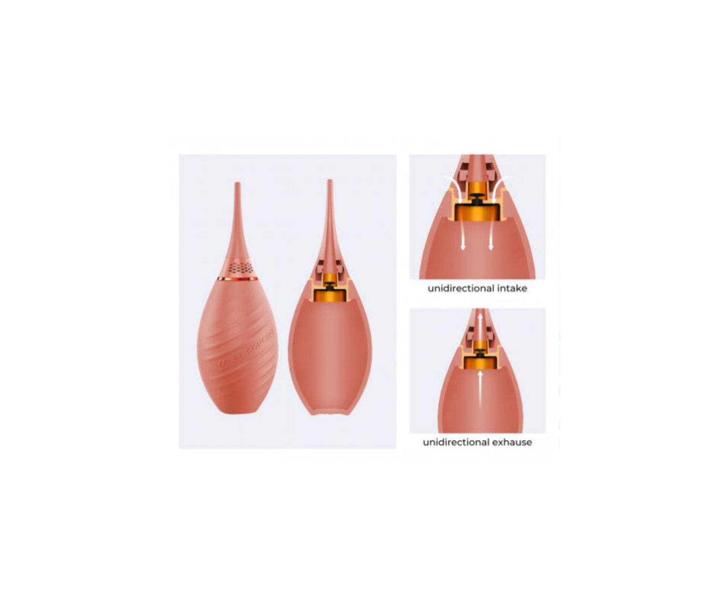 Soplador de aire K&f Concept Kf08.047 Rosa