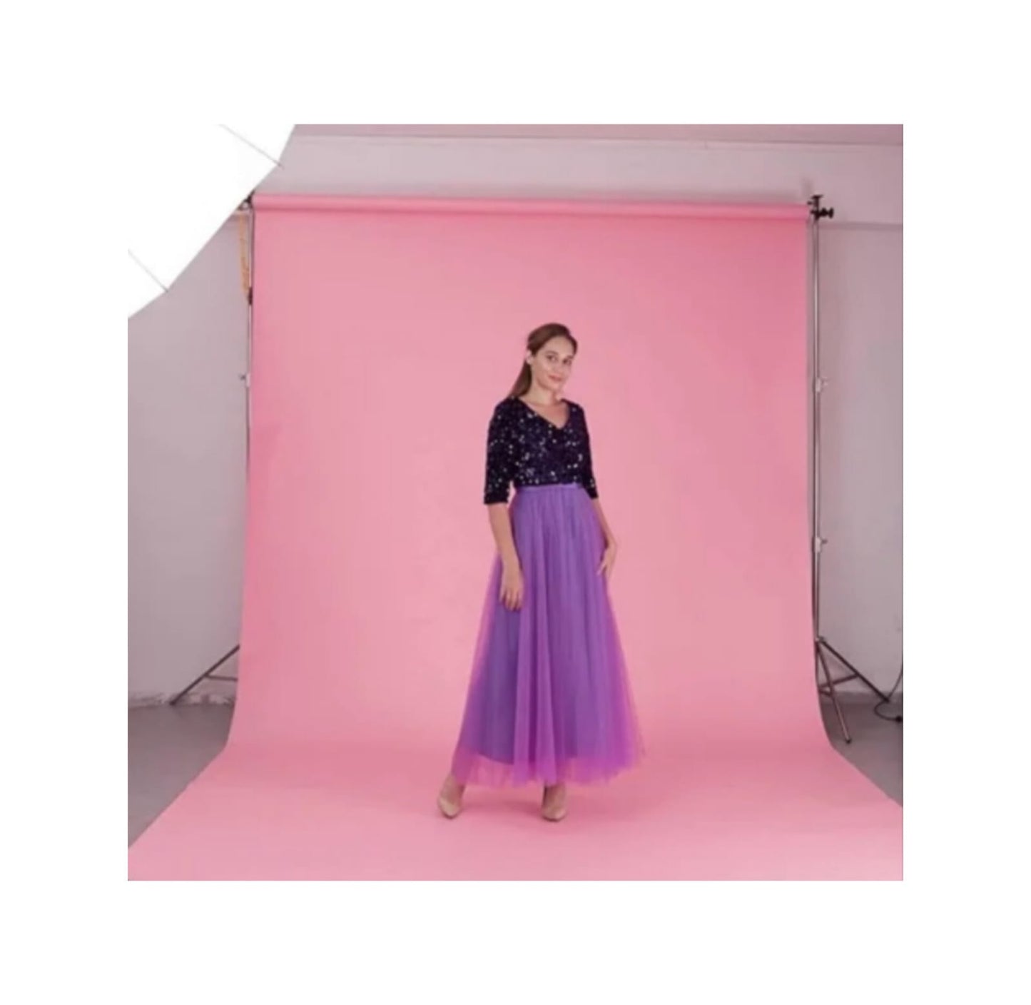 Fondo Papel ROSA 135 x 11 metros BD PASTEL PINK