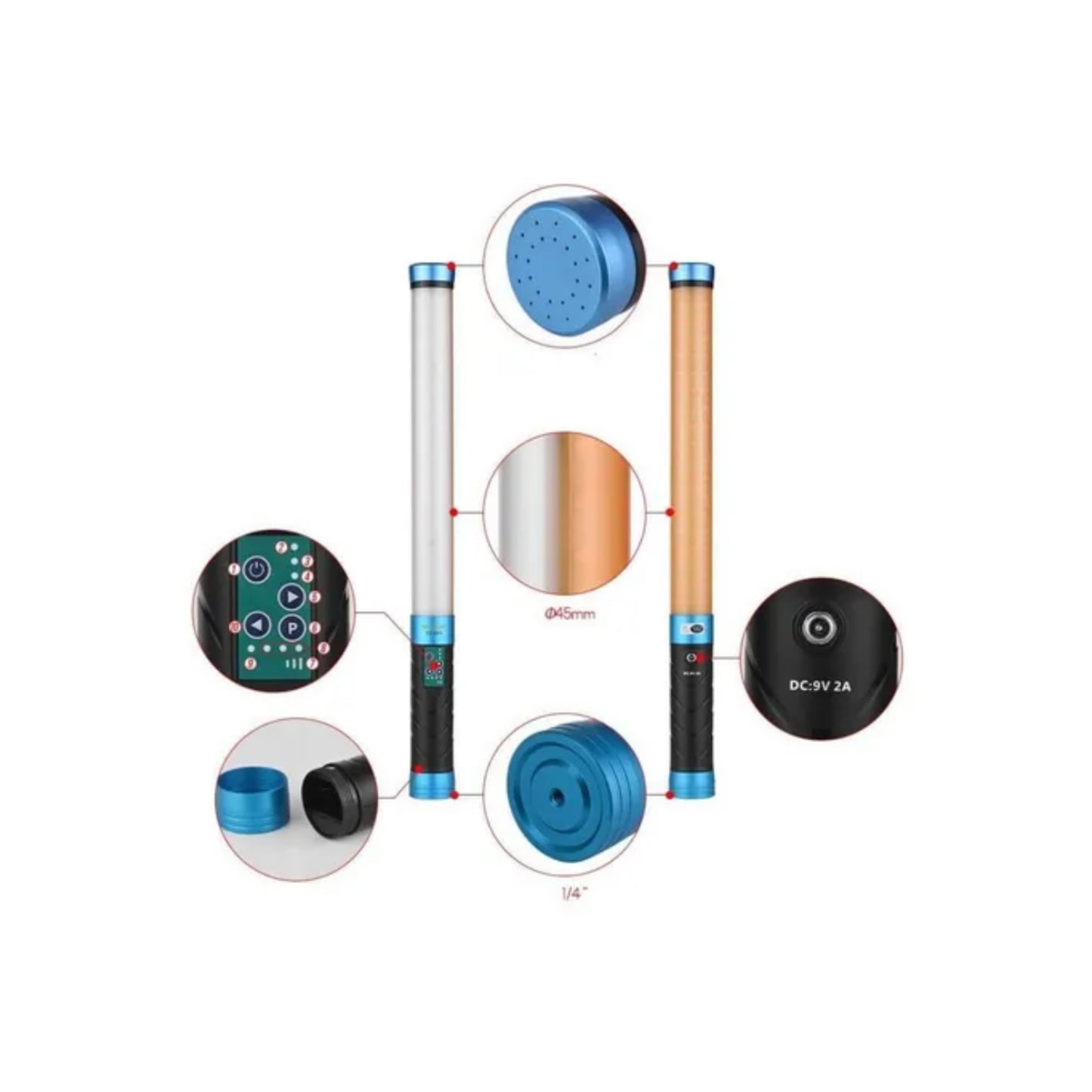 Nicefoto Tc-288 Barra Led Rgb.