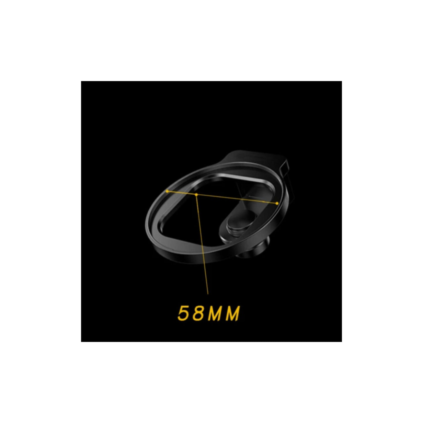 Adaptador De Filtro Diámetro 58mm Para iPhone 15