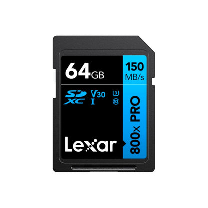 Tarjeta Memoria Lexar 64gb 800x Pro 150mb/s V30