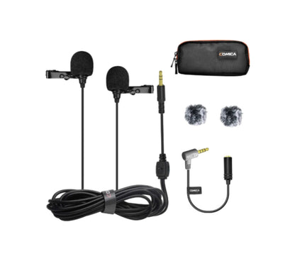 Micrófono Lavalier Cómica Cvm-d02