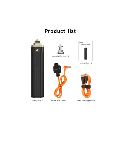 Empuñadura De Batería Zgcine Zg-h90