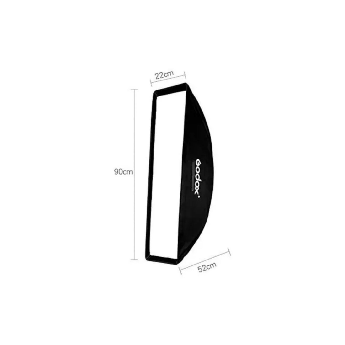 Stripbox 22x90cm Godox Con Grilla Montura Bowens