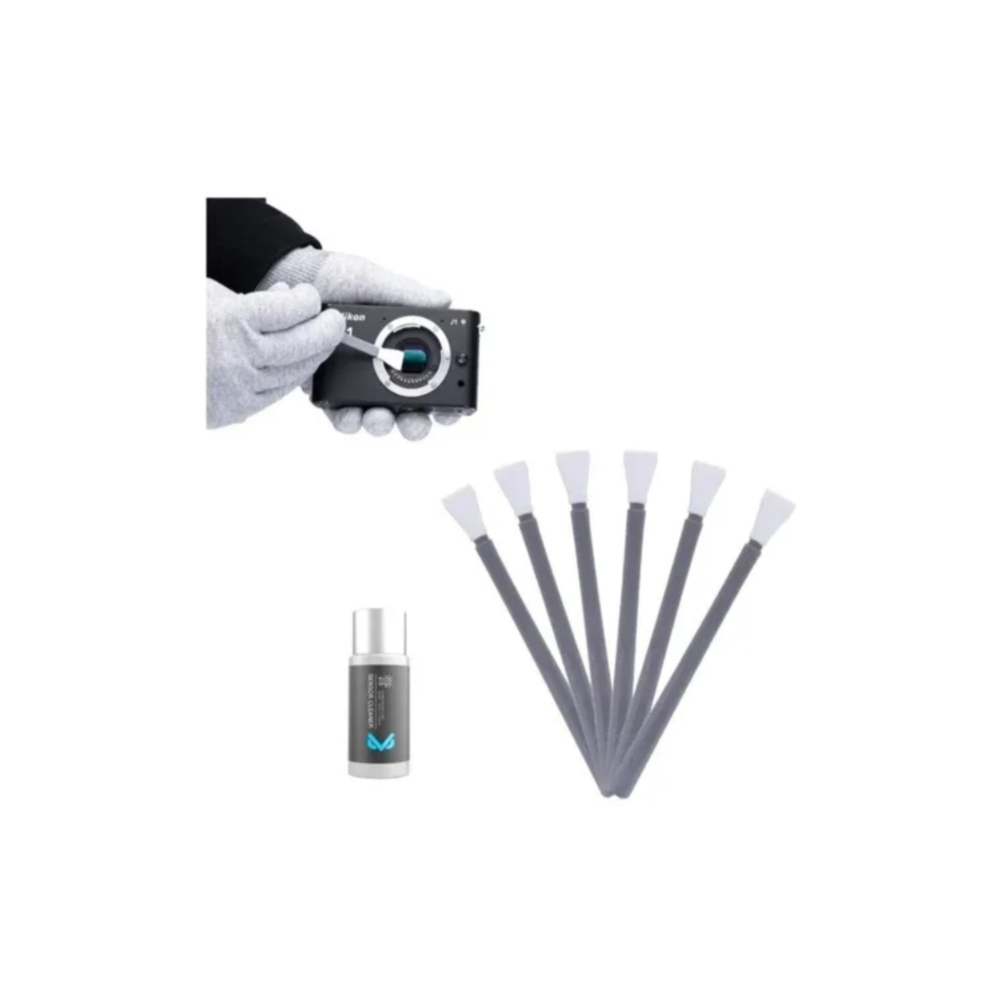 Kit Limpieza Vs-s01e Paleta + Líquido Micro 4/3