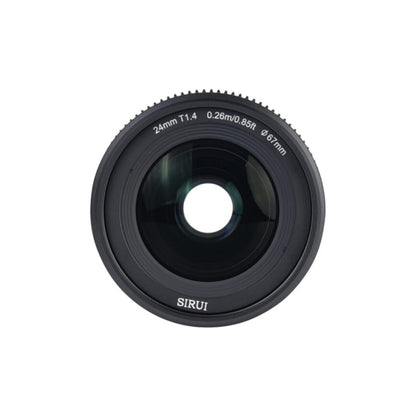 Lente Sirui VISIÓN PRIME 1 VP1 24mm T.4 Cine SONY E
