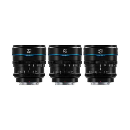 Kit Lente Sirui Cine Night Walker 24mm/ 35mm/55mm MS-3SEB