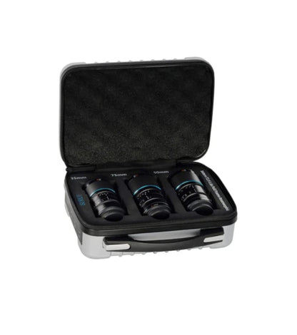 Kit lente Sirui SATURN 3S-EB 35mm+50mm+75mm Sony E