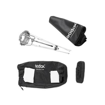 Softbox 50x70 Rectangular Godox Armado Rápido Grilla