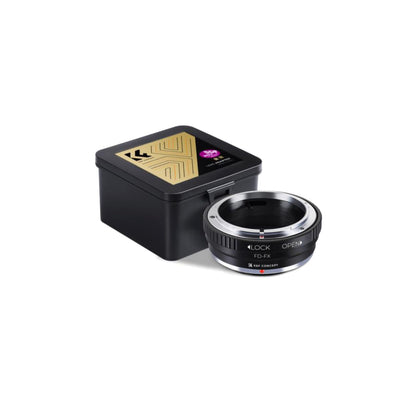 Adaptador De Lente Canon Fd A Fuji Fx K&f Concept Fd-fx